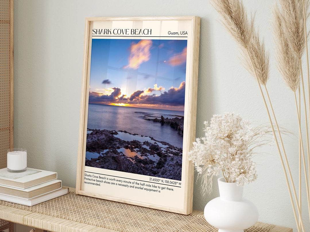 Shark Cove Beach Wall Canvas, USA