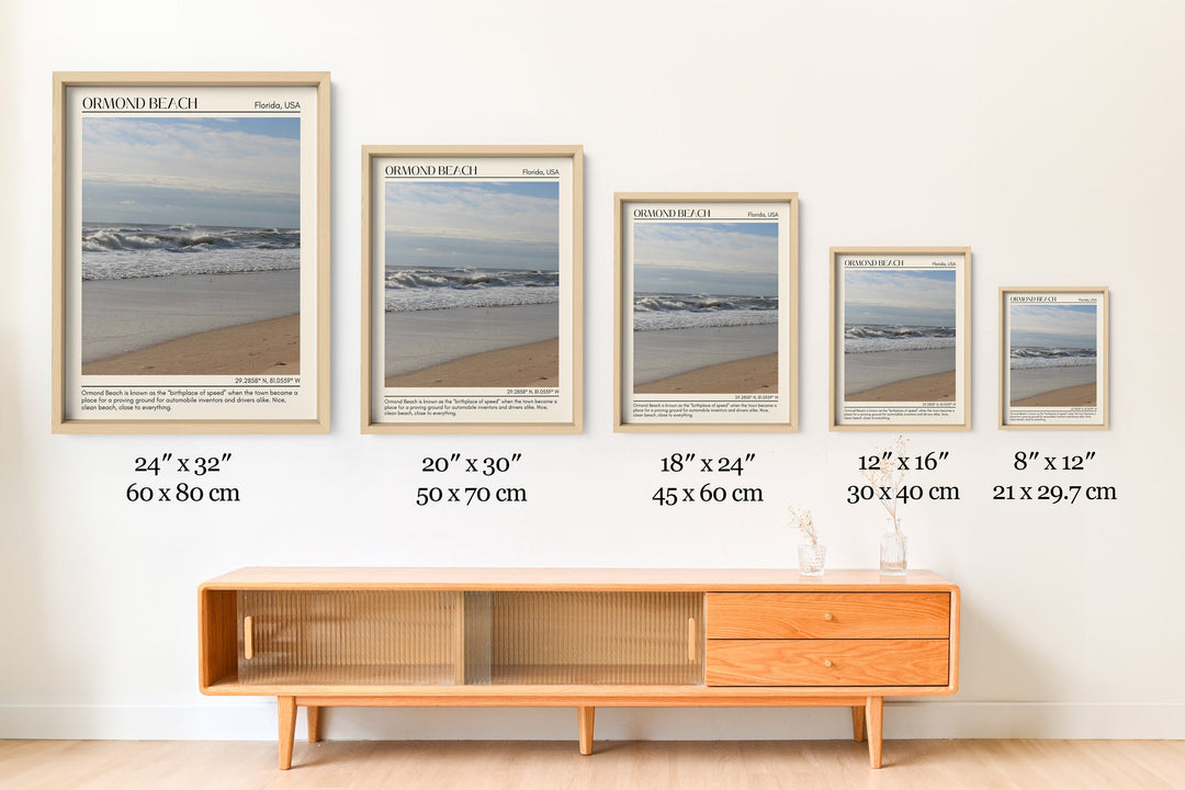 Ormond Beach Wall Canvas, USA