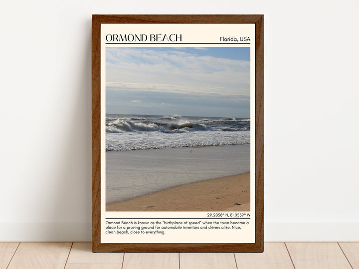 Ormond Beach Wall Canvas, USA