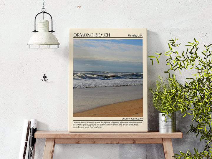 Ormond Beach Wall Canvas, USA