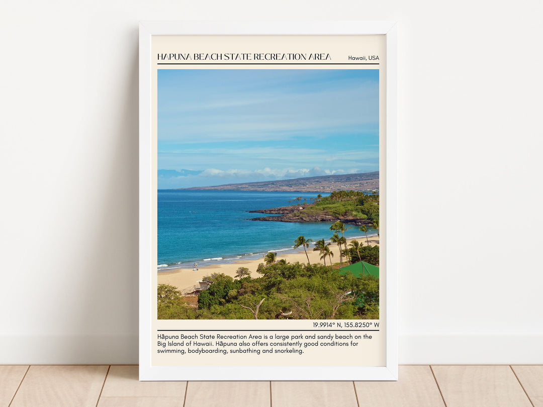 Hapuna Beach State Recreation Area Wall Canvas, USA