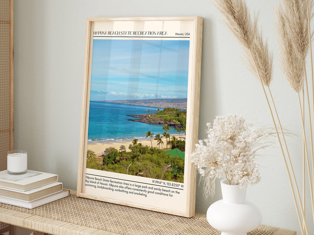 Hapuna Beach State Recreation Area Wall Canvas, USA