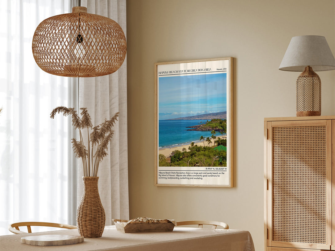 Hapuna Beach State Recreation Area Wall Canvas, USA