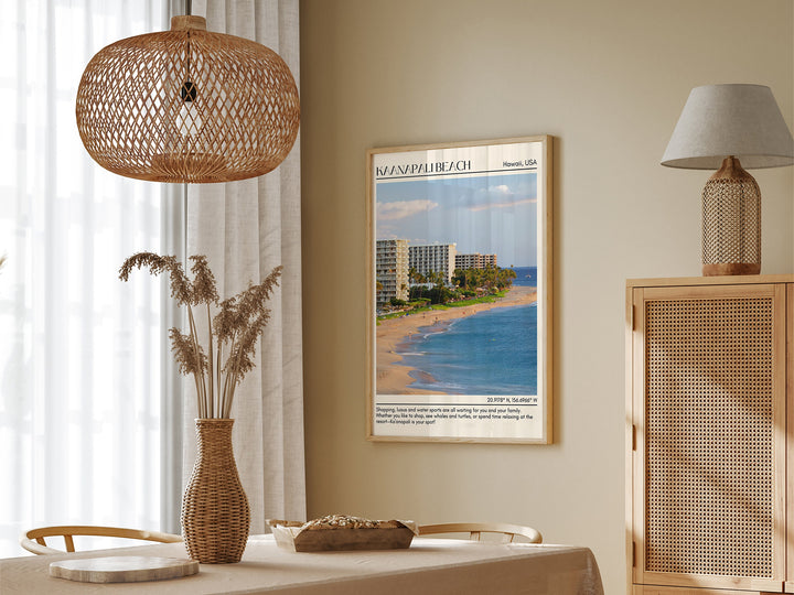 Kaanapali Beach Wall Canvas, USA