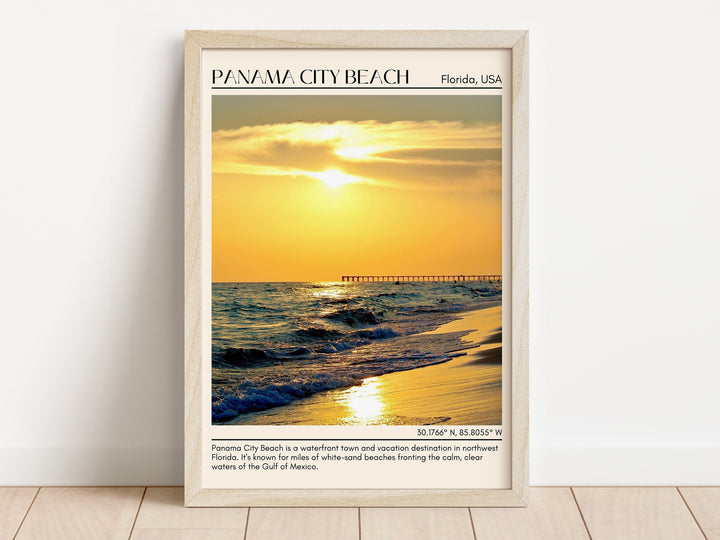 Panama City Beach Wall Canvas, USA