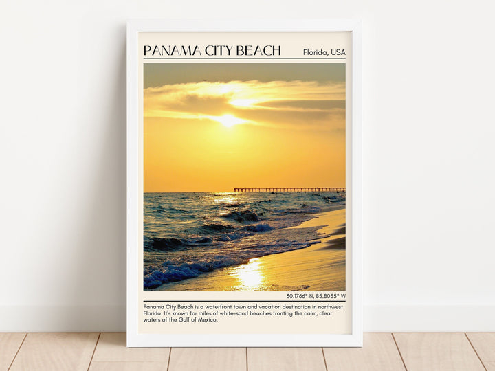 Panama City Beach Wall Canvas, USA