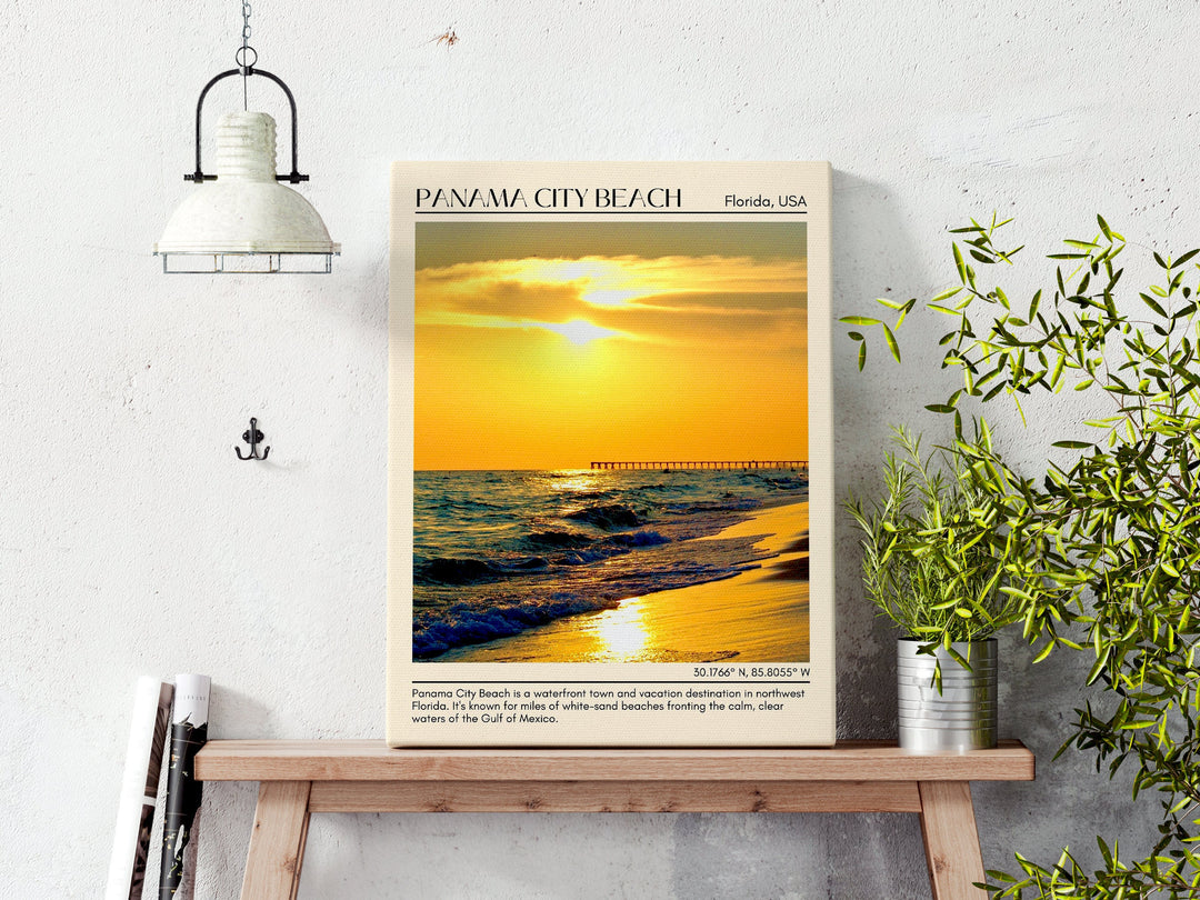 Panama City Beach Wall Canvas, USA