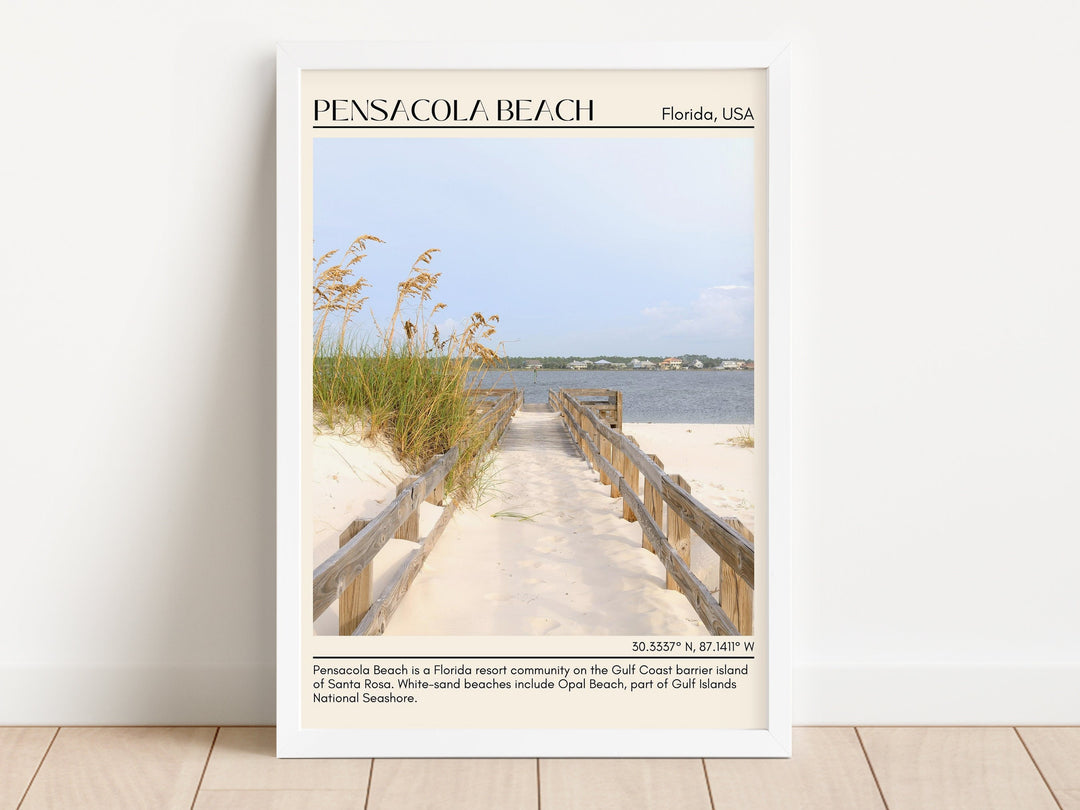 Pensacola Beach Wall Canvas, USA