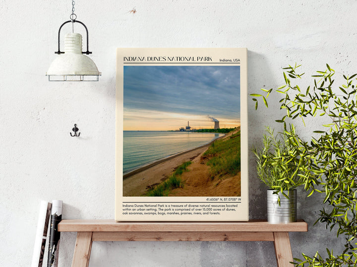 Indiana Dunes National Park Wall Canvas, USA