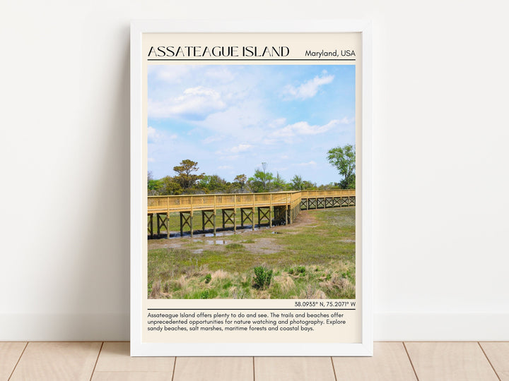 Assateague Island Beach Wall Canvas, USA