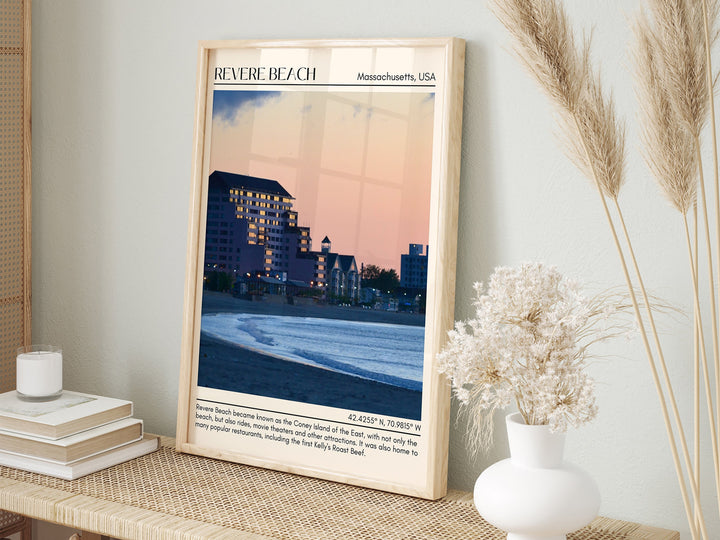 Revere Beach Wall Canvas, USA