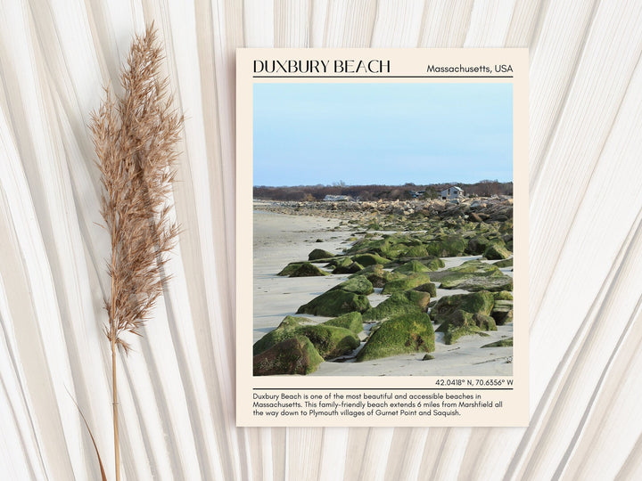 Duxbury Beach Wall Canvas, USA