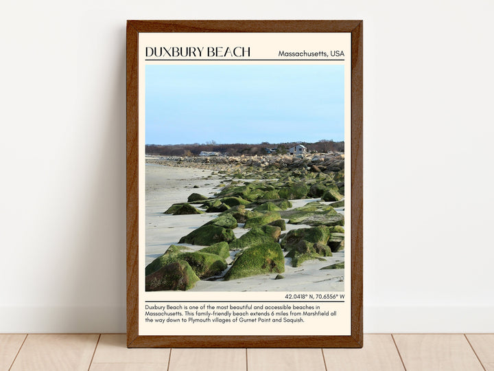 Duxbury Beach Wall Canvas, USA