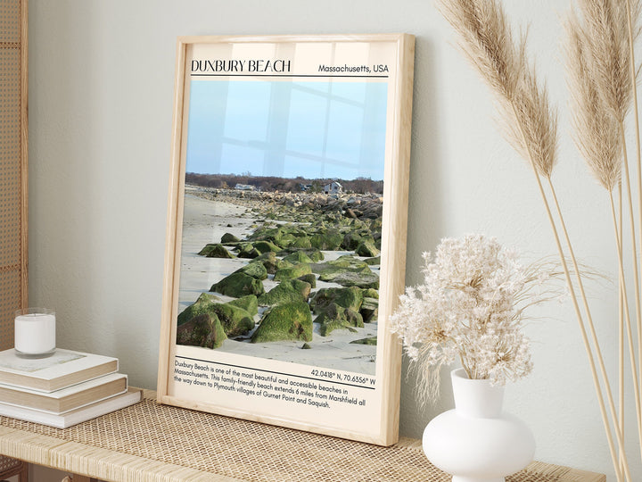 Duxbury Beach Wall Canvas, USA