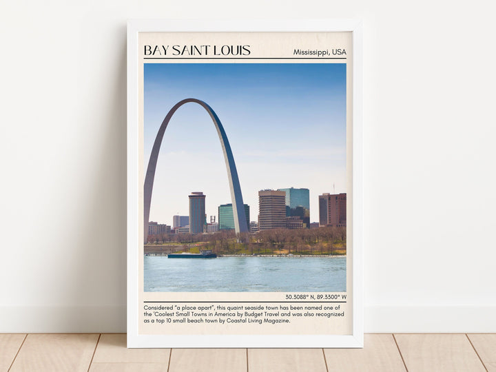 Bay Saint Louis Wall Canvas, USA