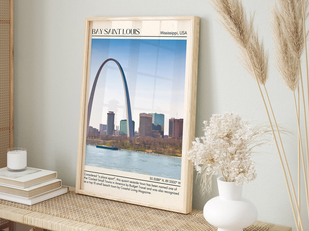 Bay Saint Louis Wall Canvas, USA