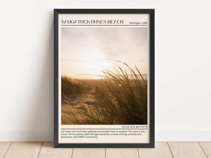 Saugatuck Dunes Beach Wall Canvas, USA