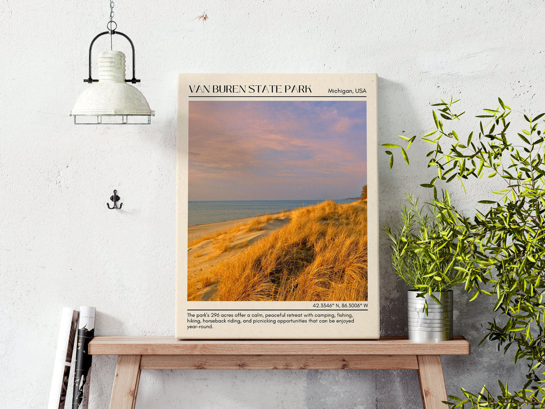 Van Buren State Park Wall Canvas, USA