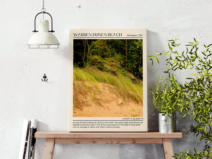 Warren Dunes Beach Wall Canvas, USA