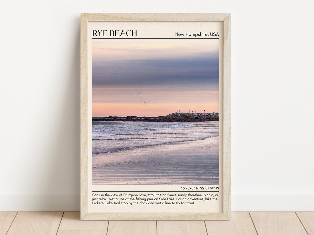 Rye Beach Wall Canvas, USA