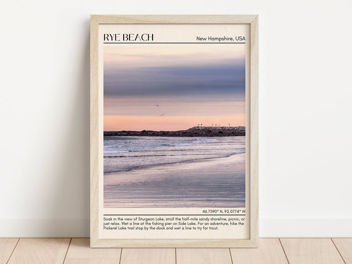 Rye Beach Wall Canvas, USA