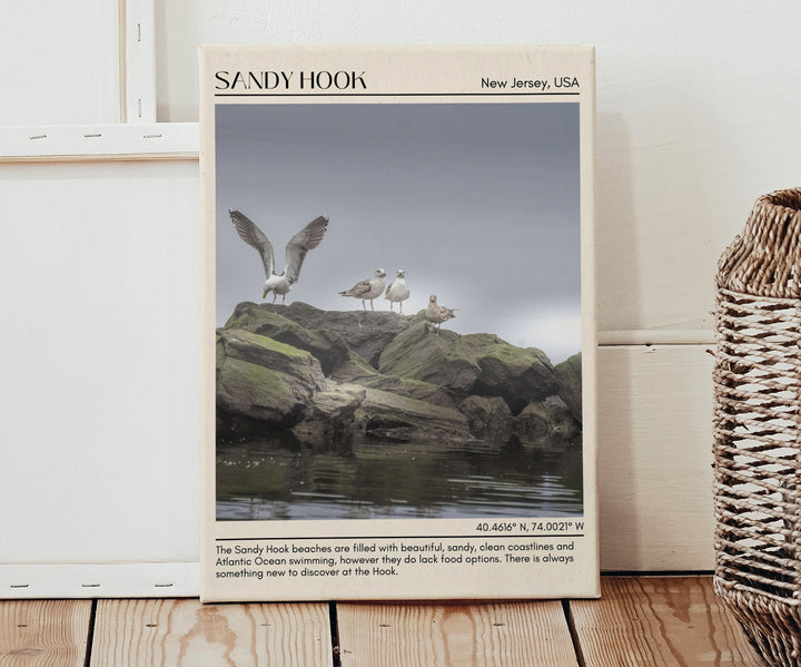 Sandy Hook (Highlands) Wall Canvas, USA