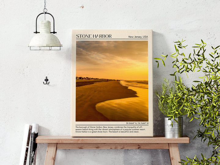 Stone Harbor Wall Canvas, USA