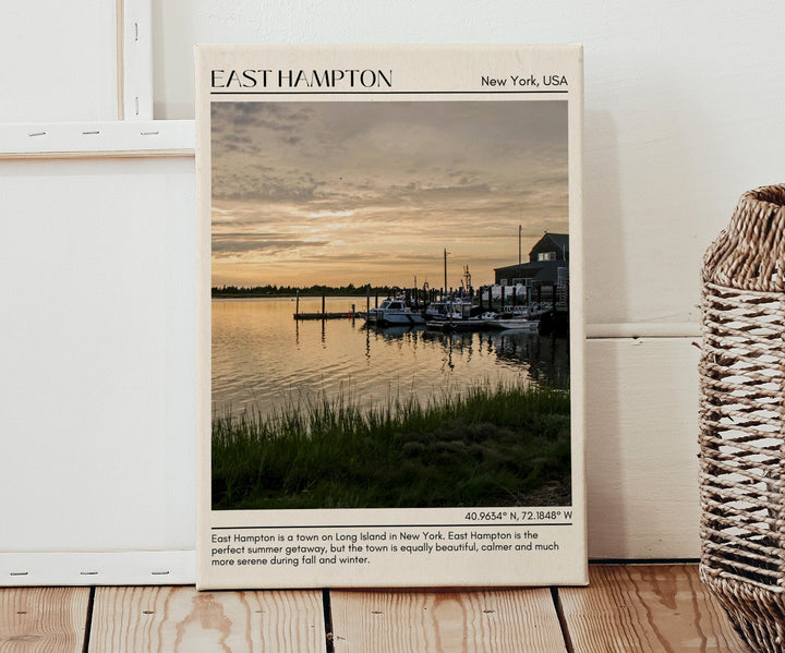 East Hampton Wall Canvas, USA