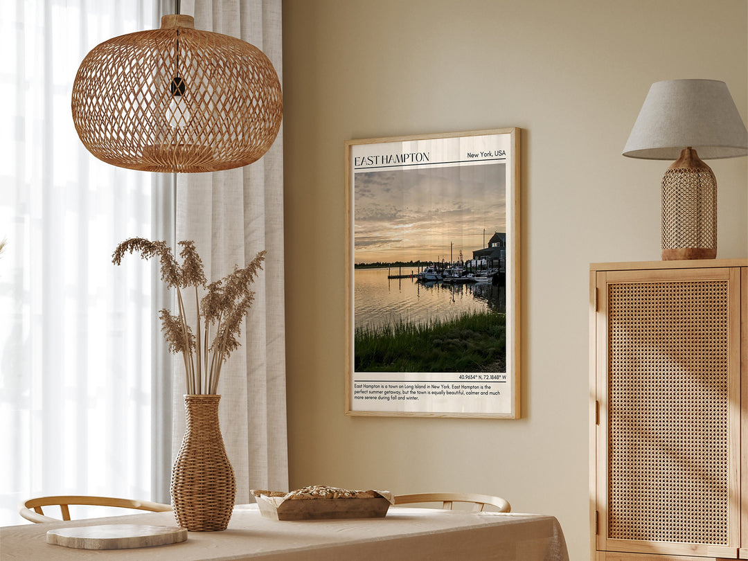 East Hampton Wall Canvas, USA