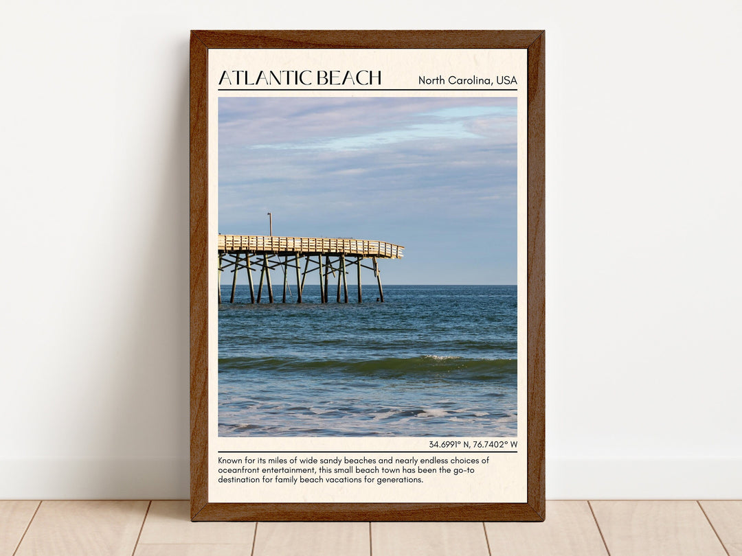 Atlantic Beach Wall Canvas, USA