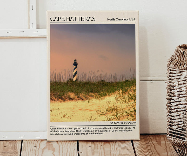 Cape Hatteras Wall Canvas, North Carolina, USA