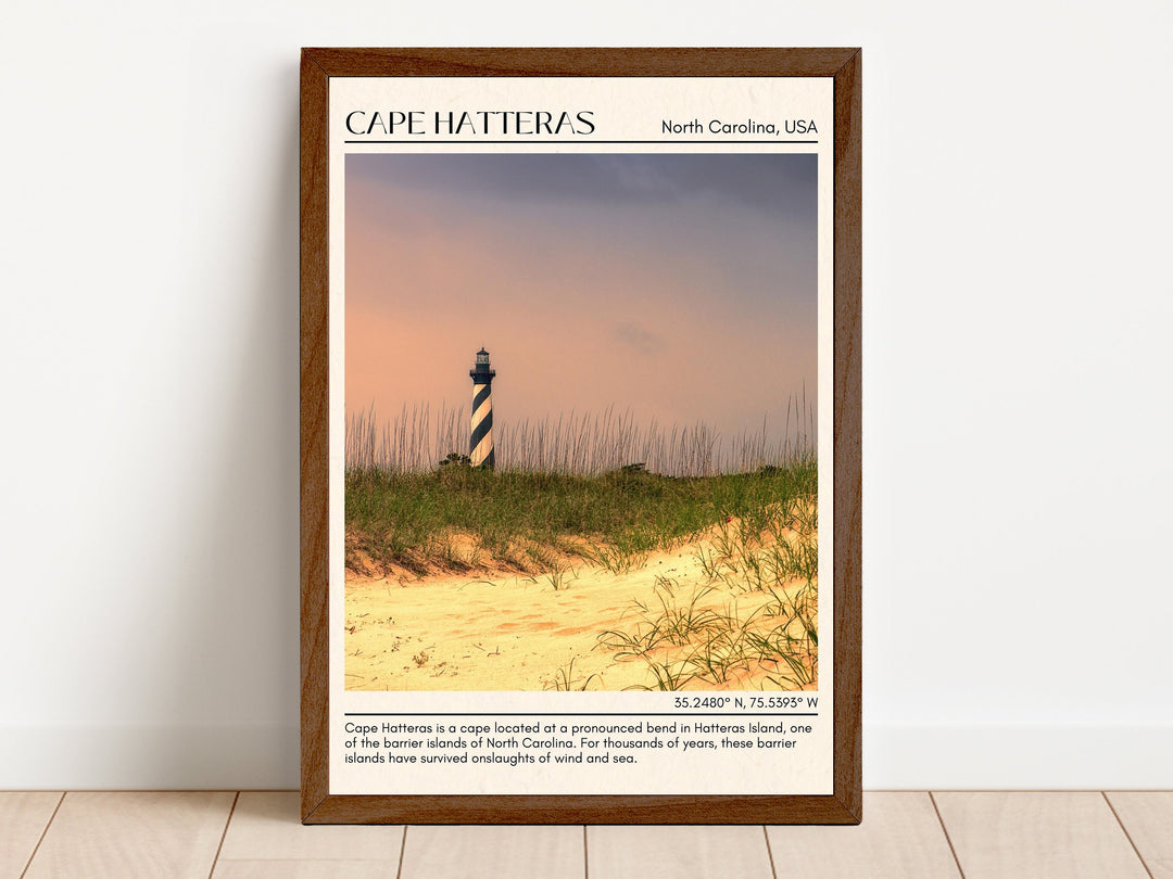 Cape Hatteras Wall Canvas, North Carolina, USA