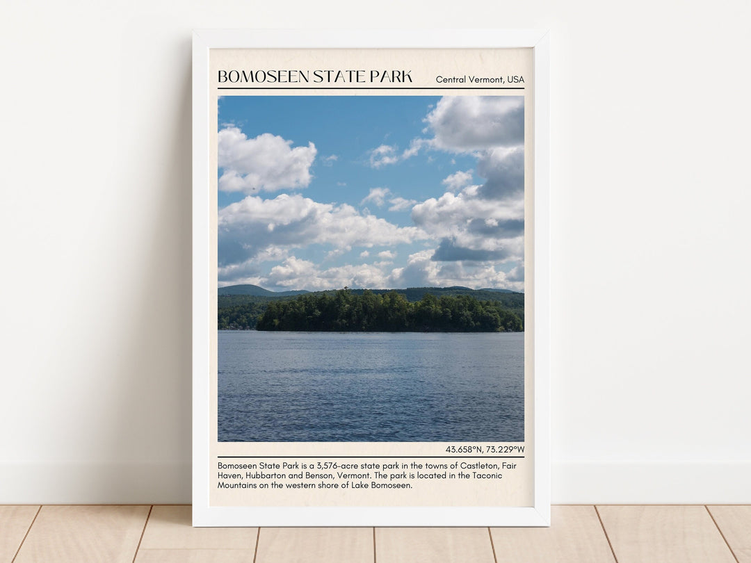 Bomoseen State Park Wall Canvas, USA