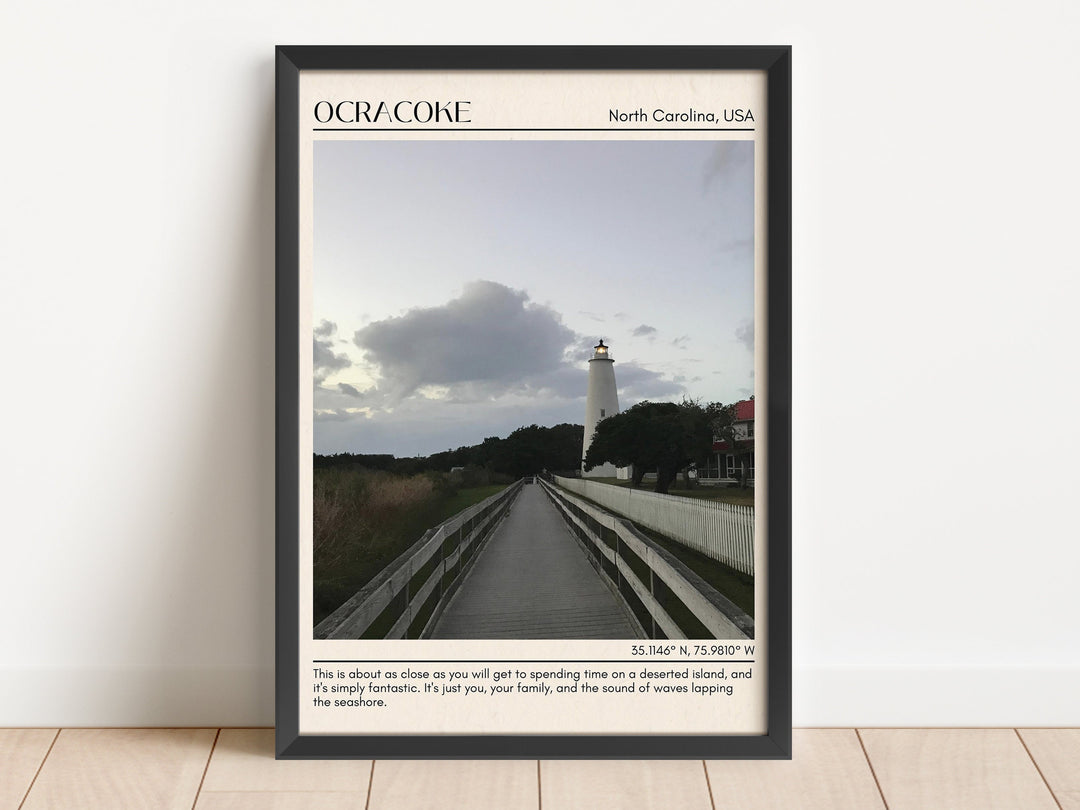 Ocracoke Wall Canvas, USA