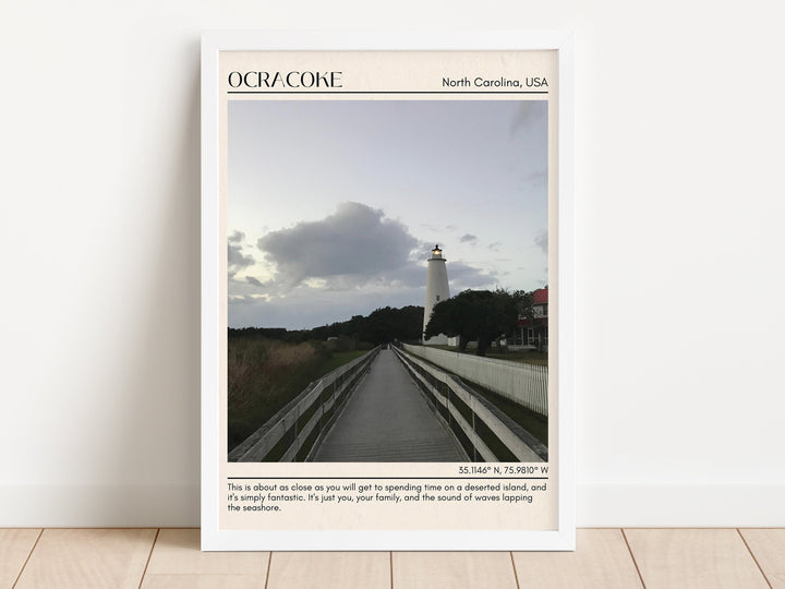 Ocracoke Wall Canvas, USA