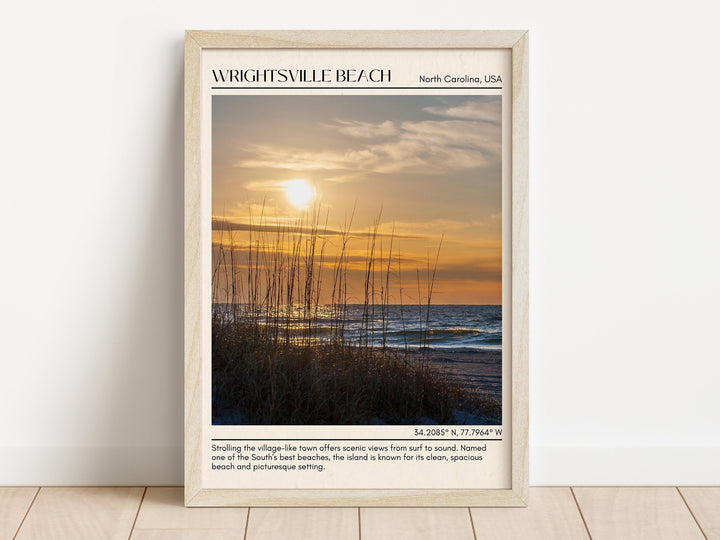 Wrightsville Beach Wall Canvas, USA