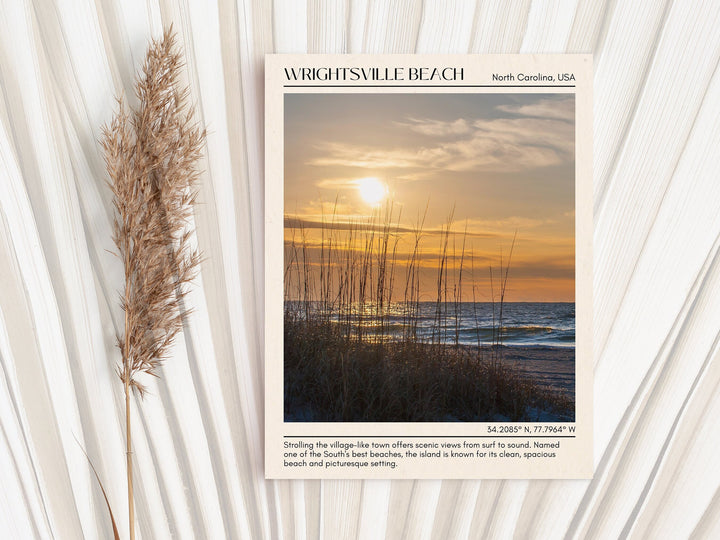 Wrightsville Beach Wall Canvas, USA