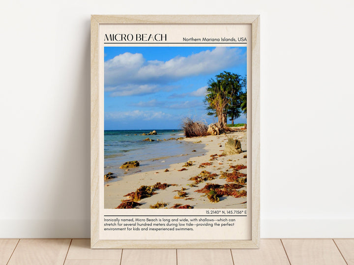 Micro beach Wall Canvas, USA