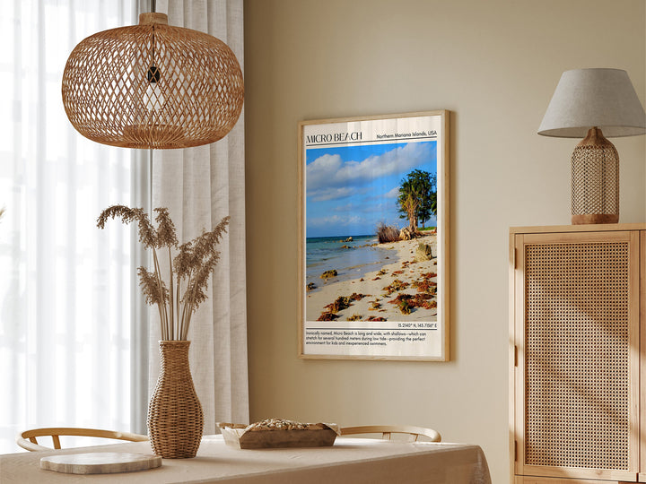 Micro beach Wall Canvas, USA