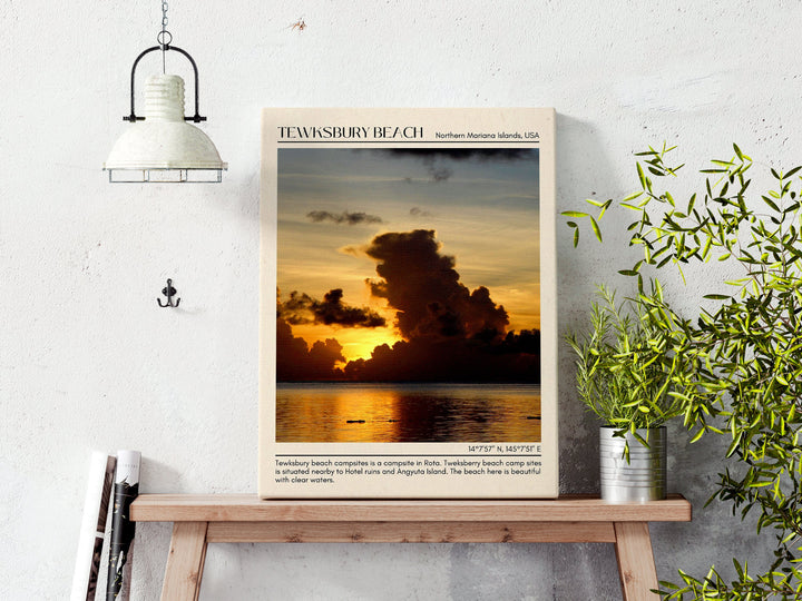 Tewksbury Beach Wall Canvas, USA