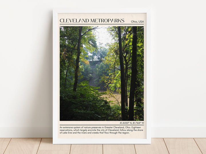 Cleveland Metroparks Wall Canvas, USA