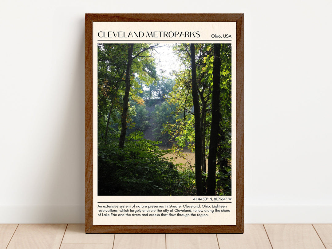 Cleveland Metroparks Wall Canvas, USA