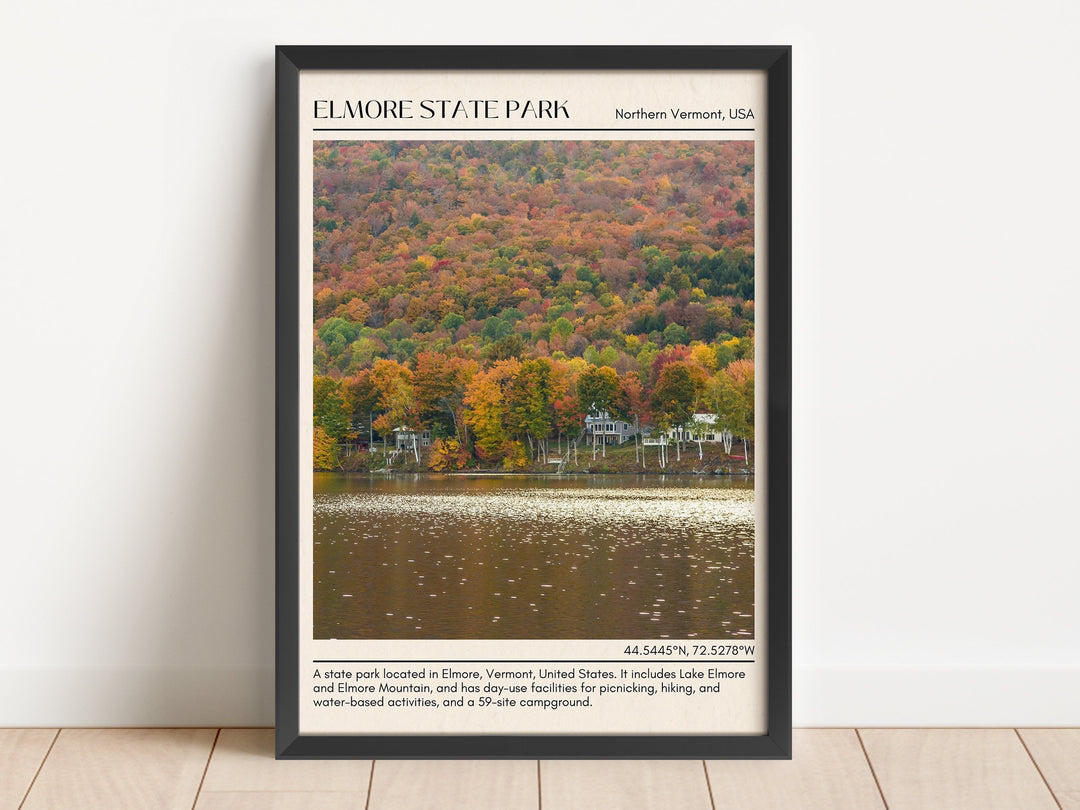 Elmore State Park Wall Canvas, Northern Vermont USA