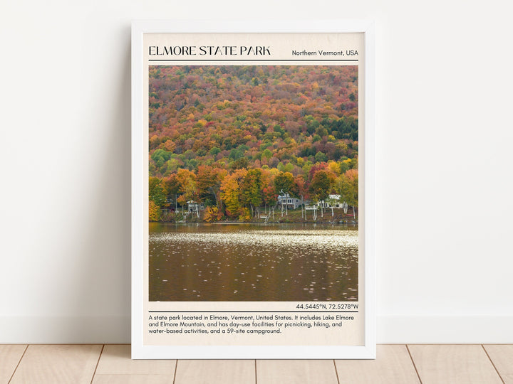 Elmore State Park Wall Canvas, Northern Vermont USA