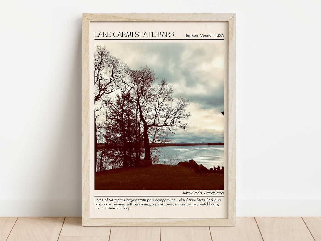 Lake Carmi State Park Wall Canvas, USA