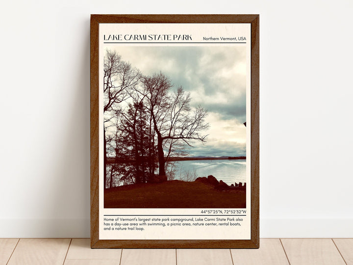 Lake Carmi State Park Wall Canvas, USA