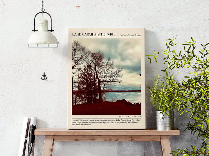 Lake Carmi State Park Wall Canvas, USA