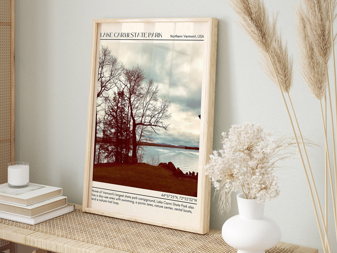 Lake Carmi State Park Wall Canvas, USA