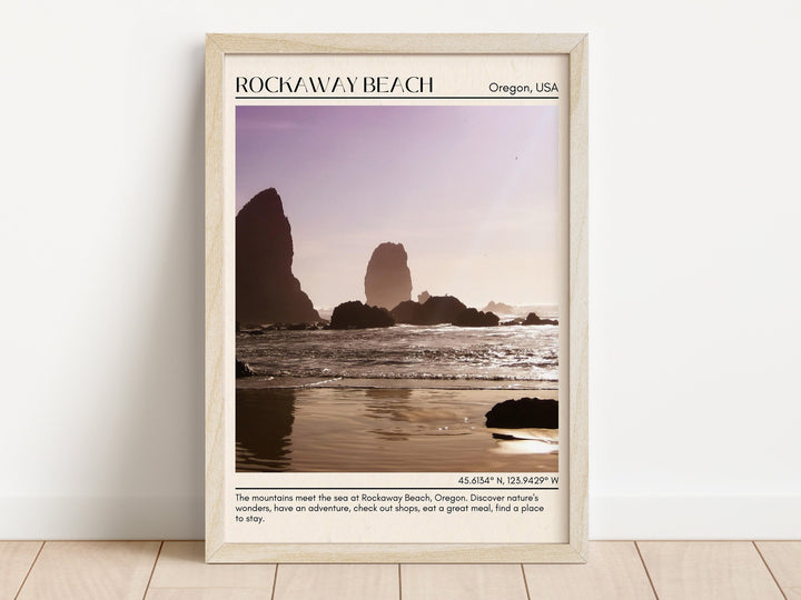 Rockaway Beach Wall Canvas, USA