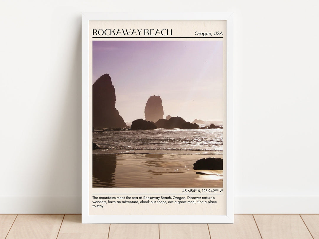 Rockaway Beach Wall Canvas, USA